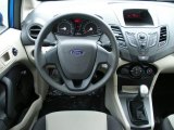 2011 Ford Fiesta S Sedan Steering Wheel