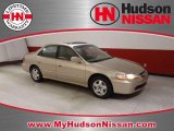 2000 Naples Gold Metallic Honda Accord EX V6 Sedan #37321251