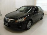 2011 Crystal Black Pearl Honda Accord EX-L V6 Sedan #37322501