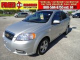 2007 Cosmic Silver Chevrolet Aveo LS Sedan #37322544