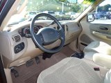 2000 Ford F150 XLT Regular Cab Medium Parchment Interior