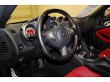 2010 Nissan 370Z 40th Anniversary Edition Coupe 40th Anniversary Red Leather Interior