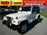2002 Stone White Jeep Wrangler Sahara 4x4 #37322558