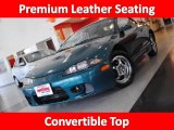 1997 Monarch Green Pearl Metallic Mitsubishi Eclipse Spyder GS-T Turbo #37321831