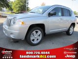 2010 Bright Silver Metallic Jeep Compass Latitude #37321841