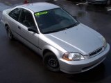 1997 Vogue Silver Metallic Honda Civic DX Coupe #3731805