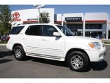 2005 Arctic Frost Pearl Toyota Sequoia Limited 4WD #37321471