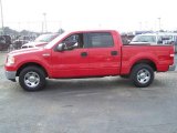 2006 Bright Red Ford F150 XLT SuperCrew #3734663