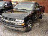 2000 Onyx Black Chevrolet Silverado 1500 Regular Cab #3732052