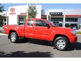 2007 Radiant Red Toyota Tacoma V6 TRD Sport Access Cab 4x4 #37321483