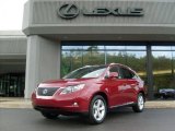 2010 Matador Red Mica Lexus RX 350 AWD #37322339