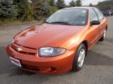 2005 Sunburst Orange Metallic Chevrolet Cavalier Sedan #37322348