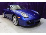 Cobalt Blue Porsche Cayman in 2008