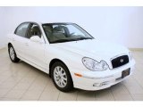 2003 White Pearl Hyundai Sonata LX V6 #37322426