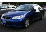 2004 Fiji Blue Pearl Honda Civic Value Package Coupe #37322888