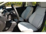 2011 Ford Fiesta SES Hatchback Cashmere/Charcoal Black Leather Interior