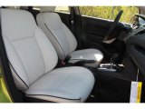 2011 Ford Fiesta SES Hatchback Cashmere/Charcoal Black Leather Interior