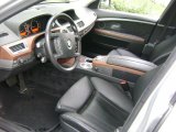 2004 BMW 7 Series 745i Sedan Black/Black Interior
