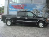 2006 Onyx Black GMC Sierra 1500 SLE Crew Cab #37322936