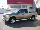 2007 Light Khaki Metallic Dodge Ram 1500 SLT Quad Cab 4x4 #37321721