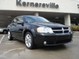 2010 Brilliant Black Crystal Pearl Dodge Avenger R/T #37424137