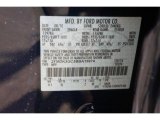 2011 Edge Color Code for Kona Blue Metallic - Color Code: L6
