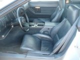 1984 Chevrolet Corvette Coupe Graphite Interior