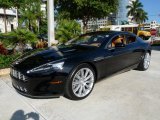 Jet Black Aston Martin Rapide in 2011