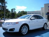 2011 White Platinum Metallic Tri-Coat Lincoln MKS FWD #37423709