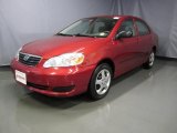 2006 Impulse Red Pearl Toyota Corolla CE #37423994