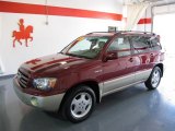 2005 Salsa Red Pearl Toyota Highlander Limited #37423448