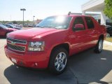 2007 Victory Red Chevrolet Avalanche LTZ #37424019