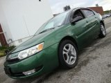 2003 Medium Green Saturn ION 3 Sedan #37423474