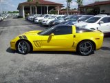 2011 Velocity Yellow Chevrolet Corvette Grand Sport Coupe #37424021