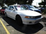 2001 Northstar White Mitsubishi Galant ES #37423482