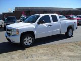 2011 Summit White Chevrolet Silverado 1500 LT Extended Cab 4x4 #37424313