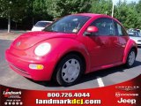 Tornado Red Volkswagen New Beetle in 1998