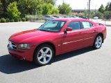2010 Inferno Red Crystal Pearl Dodge Charger Rallye #37424373