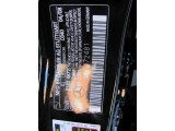 2008 C Color Code for Black - Color Code: 040