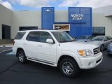 2004 Natural White Toyota Sequoia Limited 4x4 #37492858