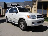 2007 Arctic Frost Pearl Toyota Sequoia Limited #37493070