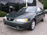 2001 Woodland Green Pearl Toyota Corolla LE #37493238