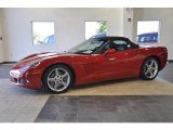 2005 Victory Red Chevrolet Corvette Convertible #37492922