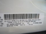 2010 Town & Country Color Code for Stone White - Color Code: PW1