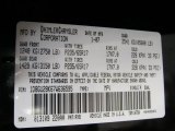 2007 Nitro Color Code for Black - Color Code: PX8