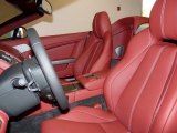 2011 Aston Martin V8 Vantage Roadster Chancellor Red Interior