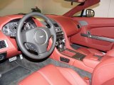 2011 Aston Martin V8 Vantage Roadster Chancellor Red Interior