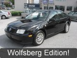 2003 Black Volkswagen Jetta Wolfsburg Edition 1.8T Sedan #37492637