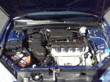 2005 Honda Civic LX Sedan 1.7L SOHC 16V VTEC 4 Cylinder Engine