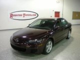 2007 Dark Cherry Mica Mazda MAZDA6 i Sport Sedan #354188